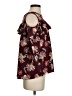 Pomelo Burgundy Sleeveless Blouse Size S - photo 4