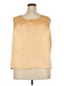 Assorted Brands 100% Polyester Gold Sleeveless Blouse Size 24 - photo 2
