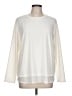 Brooke Shields Timeless Ivory Long Sleeve Top Size L - photo 1