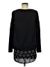 Ann Taylor LOFT Paisley Black Pullover Sweater Size M - photo 2
