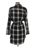 Universal Thread 100% Cotton Plaid Gray Black Casual Dress Size M - photo 2