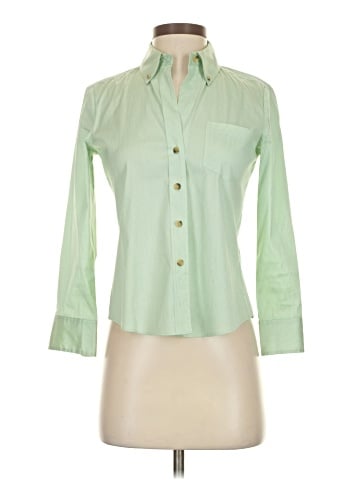 Theory 3/4 Sleeve Button-Down Shirt (view 1)