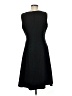 Due Per Due 100% Silk Tweed Black Cocktail Dress Size 6 - photo 2