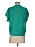 She + Sky 100% Polyester Green Short Sleeve Blouse Size S - photo 2