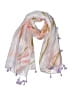 Two's Company 100% Polyester Purple Scarf One size - photo 1