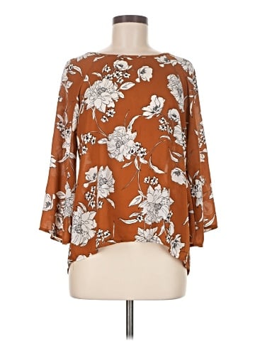 Crescent 3/4 Sleeve Blouse (view 1)