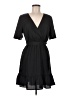 New Look 100% Polyester Solid Black Casual Dress Size 8 - photo 1