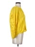 VALIÁNTE 100% Cotton Yellow Long Sleeve Blouse Size Sm (1) - photo 4