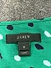 J.Crew 100% Silk Polka Dots Teal Long Sleeve Silk Top Size 0 - photo 6