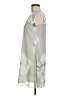 Calvin Klein 100% Polyester Graphic Gray Casual Dress Size 6 (petite) - photo 5
