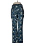Tory Sport 100% Polyester Floral Blue Casual Pants Size 4 - photo 2