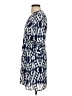 Collective Concepts 100% Polyester Print Blue Casual Dress Size XS - photo 5