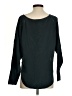 Vince. 100% Silk Black Teal Long Sleeve Silk Top Size S - photo 2