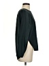 Vince. 100% Silk Black Teal Long Sleeve Silk Top Size S - photo 4