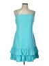 BCBGeneration Solid Teal Cocktail Dress Size 12 - photo 1