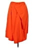 Shein Solid Orange Casual Skirt Size L - photo 2