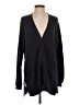 Liz Baker 100% Acrylic Black Cardigan Size L (petite) - photo 1