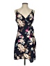 Sienna Sky 100% Polyester Floral Blue Cocktail Dress Size S - photo 1