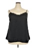 Lane Bryant 100% Polyester Black Sleeveless Blouse Size 18 - photo 1