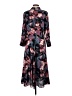misook 100% Polyester Print Black Casual Dress Size S - photo 2