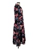 misook 100% Polyester Print Black Casual Dress Size S - photo 4