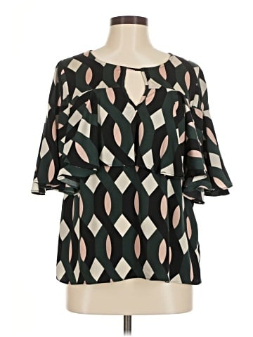 Sunday in Brooklyn 3/4 Sleeve Blouse (view 1)