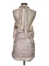 Shein 100% Polyester Tan Cocktail Dress Size 4 - photo 2