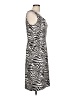 Coldwater Creek Animal Print Ivory Cocktail Dress Size 12 - photo 4