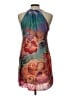 Daniel Benjamin 100% Polyester Tropical Pink Cocktail Dress Size L - photo 2