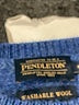 Pendleton 100% Shetland Blue Pullover Sweater Size XS - photo 7