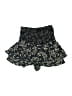 Zara Floral Black Blue Shorts Size S - photo 1