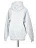 Supreme 100% Cotton Silver Pullover Hoodie Size M - photo 2