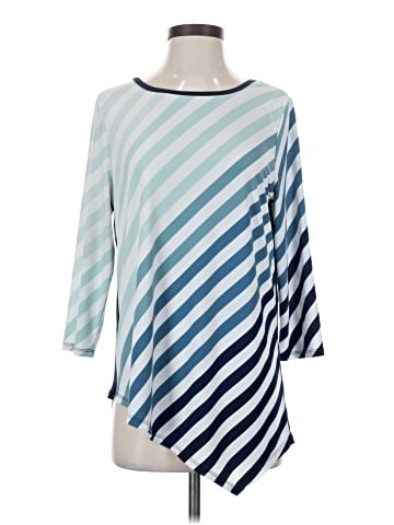 Easywear by Chico's 3/4 Sleeve T-Shirt (view 1)