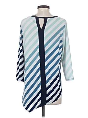 Easywear by Chico's 3/4 Sleeve T-Shirt (view 2)