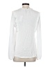 Left Coast by Dolan 100% Polyester White Long Sleeve Blouse Size S - photo 2