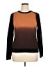 Etcetera Color Block Brown Pullover Sweater Size XL - photo 1