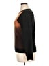 Etcetera Color Block Brown Pullover Sweater Size XL - photo 5