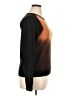 Etcetera Color Block Brown Pullover Sweater Size XL - photo 4