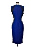 Eva Longoria Color Block Blue Cocktail Dress Size L - photo 2
