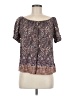 Knox Rose 100% Rayon Brown Short Sleeve Blouse Size M - photo 1