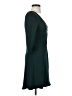 Express Solid Teal Cocktail Dress Size S - photo 4