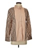 Unbranded Stripes Tan Long Sleeve Blouse Size S - photo 1