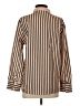 Unbranded Stripes Tan Long Sleeve Blouse Size S - photo 2