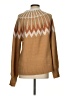 French Connection Chevron-herringbone Tan Pullover Sweater Size XS - photo 2