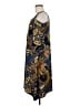 MSK Paisley Blue Casual Dress Size M - photo 5