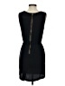 Rory Beca 100% Silk Solid Black Cocktail Dress Size 2 - photo 2