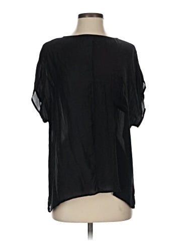 Rebecca Minkoff Short Sleeve Silk Top (view 1)