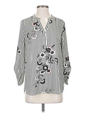 Black Rainn 3/4 Sleeve Blouse (view 1)
