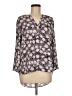 Daniel Rainn 100% Polyester Purple 3/4 Sleeve Blouse Size M - photo 1