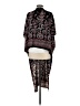On The Road... 100% Polyester Black Kimono Size S - photo 2